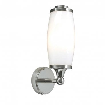 BATH-ELIOT1-PC Eliot IP44 1 Light Wall Light in a Polished Chrome Finish