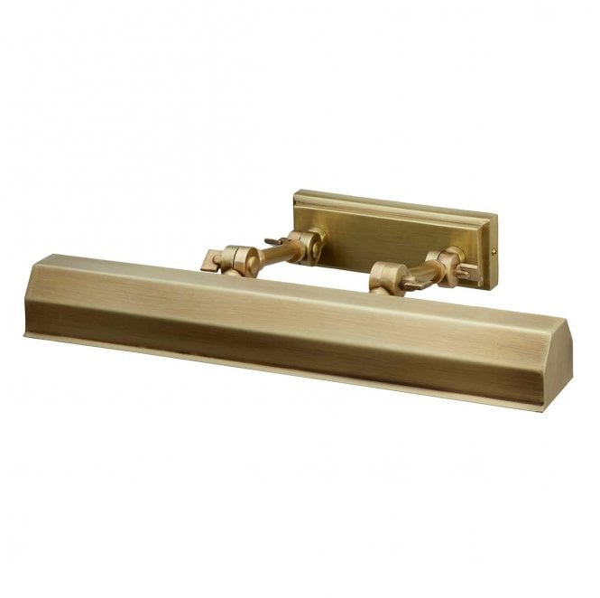 Elstead Lighting CHAWTON-PLM-AB Chawton Medium Picture Light in an Aged Brass Finish