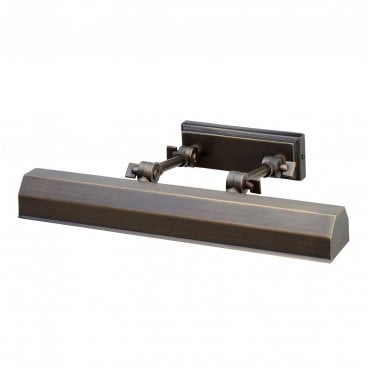 CHAWTON-PLM-DB Chawton Medium Picture Light in a Dark Bronze Finish