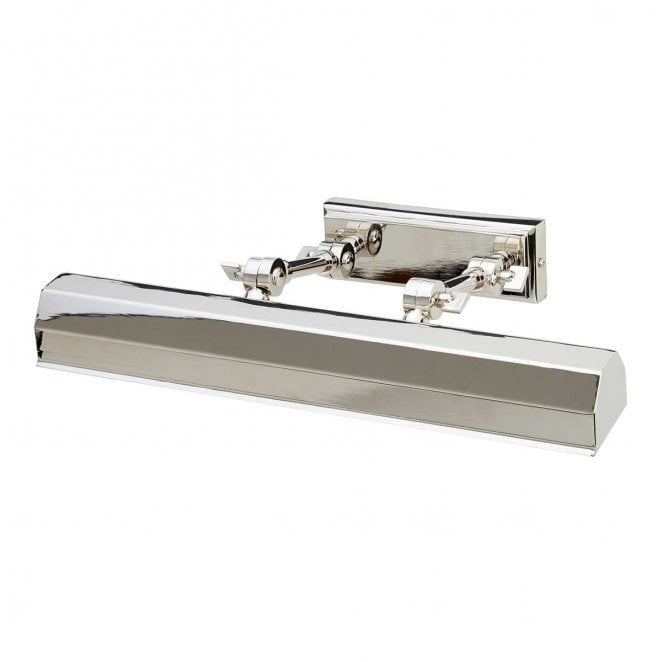 Elstead Lighting CHAWTON-PLM-PN Chawton Medium Picture Light in a Polished Nickel Finish