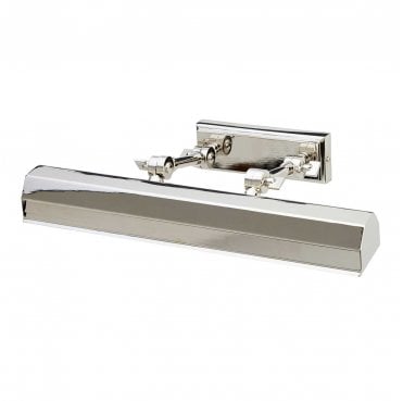 CHAWTON-PLM-PN Chawton Medium Picture Light in a Polished Nickel Finish