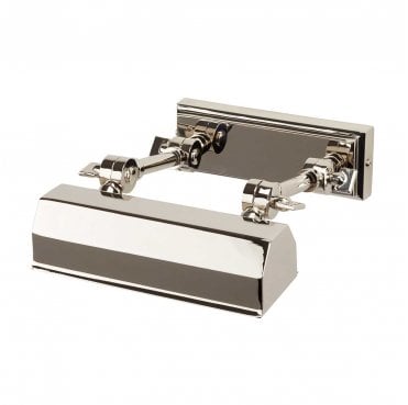 CHAWTON-PLS-PN Chawton Small Picture Light in a Polished Nickel Finish