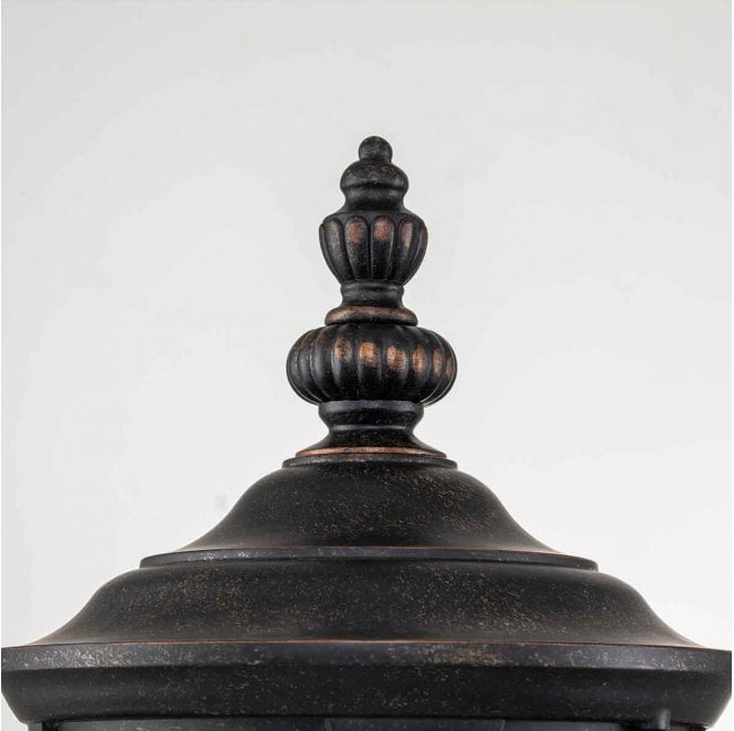 Elstead Lighting CL1-M Cleveland Outdoor IP44 1 Light Medium Wall Lantern in a Weathered Bronze Finish