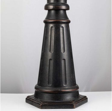 CL5-M Cleveland Outdoor IP44 1 Light Single Head Lamp Post in a Weathered Bronze Finish