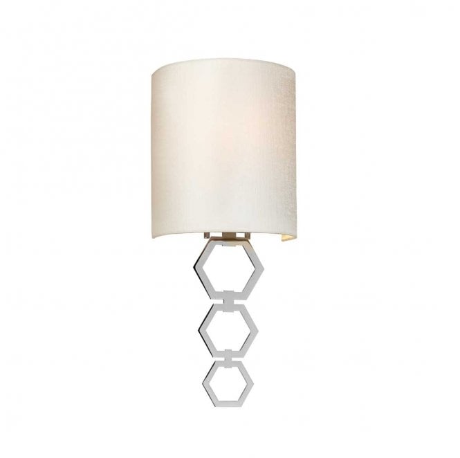 Elstead Lighting CLARK-SMALL-PC Clark 1 Small Light Wall Light in a Polished Chrome Finish