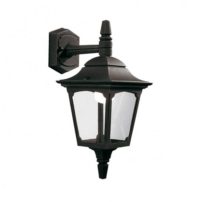 Elstead Lighting CPM2-BLACK Chapel Outdoor IP44 1 Light Mini Down Wall Lantern in a Black Finish
