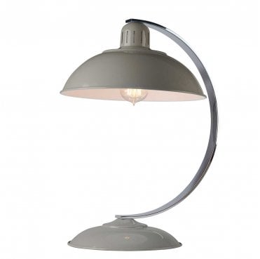 FRANKLIN-GREY Franklin 1 Light Desk Lamp in a Tarpaulin Grey Finish