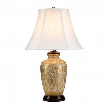 GOLD-THISTLE-TL Gold Thistle 1 Light Table Lamp in a Gold Finish