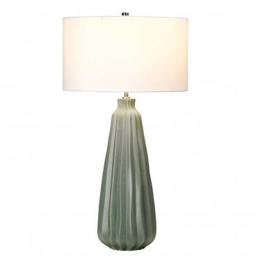 KEW-TL Kew Table Lamp in a Sage Green Finish