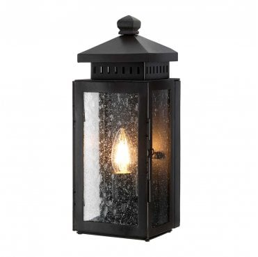 MATLOCK Matlock Outdoor IP44 1 Light Wall Lantern in an Old Bronze Finish