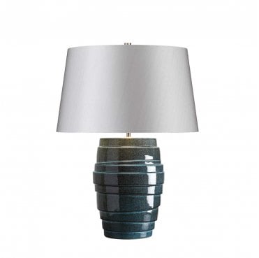 NEPTUNE-TL Neptune 1 Light Table Lamp in a Blue Glaze Finish