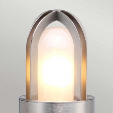 PAIGNTON-B-SS Paignton Outdoor IP55 1 Light Bollard in a Stainless Steel Finish