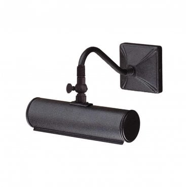 PL1-10-BLACK Picture Light 1 Light Small in a Black Finish