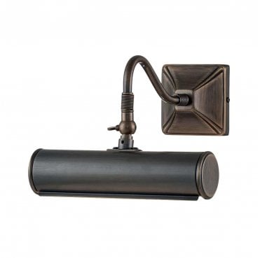 PL1-10-DB Picture Light 1 Light Small in a Dark Bronze Finish