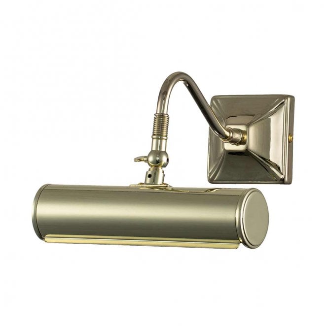 Elstead Lighting PL1-10-PB Picture Light 1 Light Small in a Polished Brass Finish