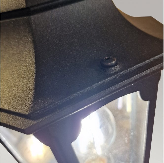 Elstead Lighting PR6-BLACK Parish Outdoor IP44 1 Light Lamp Post in a Black Finish