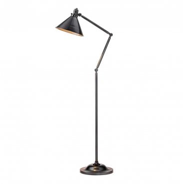 PV-FL-OB Provence 1 Light Floor Lamp in an Old Bronze Finish