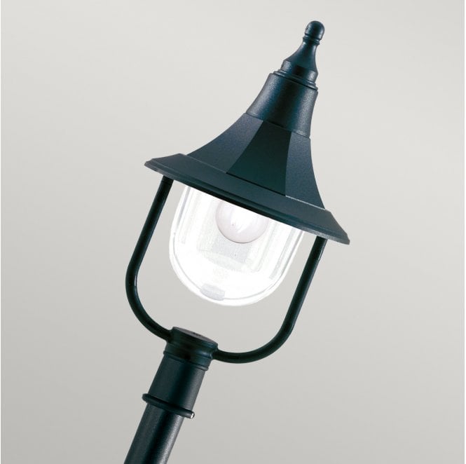 Elstead Lighting SHANNON-PILLAR Shannon Outdoor IP44 1 Light Pillar in a Black Finish