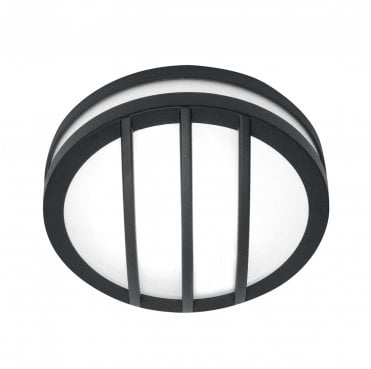 SVEN-1R Sven Outdoor IP54 1 Light Wall/Ceiling Lantern in a Graphite Finish