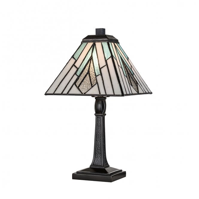 Elstead Lighting TF-ALDERLEY-TL-M Alderley 1 Light Medium Table Lamp in a Vintage Bronze Finish