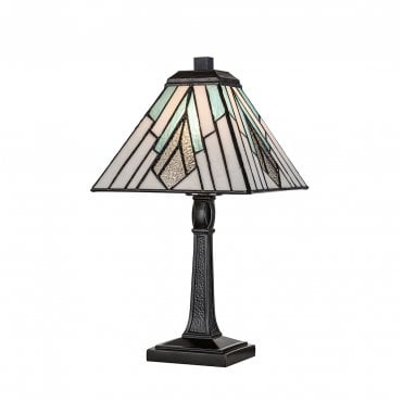 TF-ALDERLEY-TL-M Alderley 1 Light Medium Table Lamp in a Vintage Bronze Finish