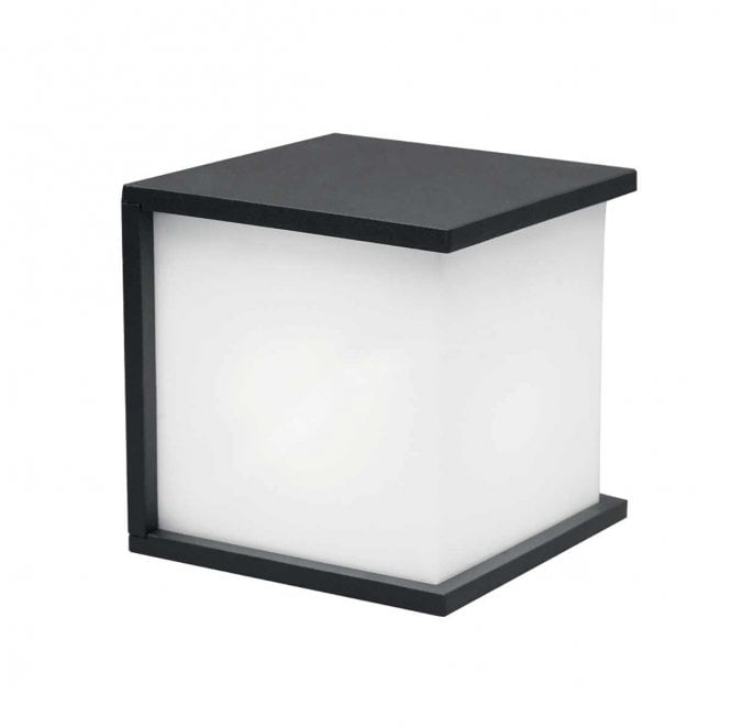 Elstead Lighting TORSTEN-SQ Torsten Outdoor IP54 1 Light Wall Fitting in a Graphite Finish