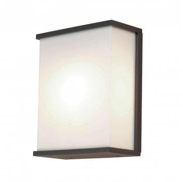 TORSTEN-TALL Torsten Outdoor IP54 1 Light Large Wall Light in a Graphite Finish