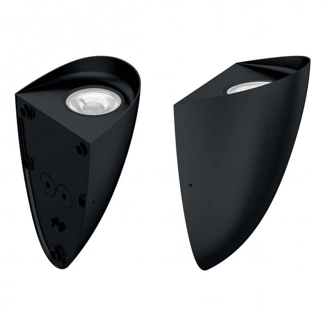 Elstead Lighting VENDELA Vendela Outdoor IP65 LED Wall Light in a Black Finish