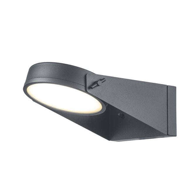 Elstead Lighting ZOLA Zola Outdoor IP44 LED Wall Lantern in a Grey Finish