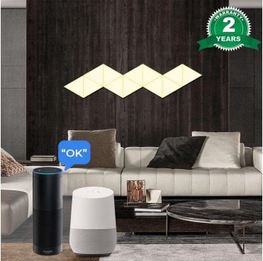 SHA5331 Set of 6, Smart Modular Triangle Lights