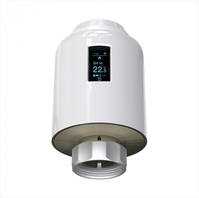Ener-J SHA5348 Smart Thermostatic Radiator Valve with No Hub Needed with APP and Voice Control
