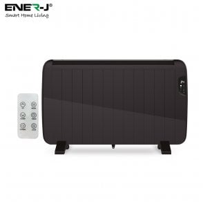 SHA5355B Smart 2000w Electric Radiator Heater with Remote in Black