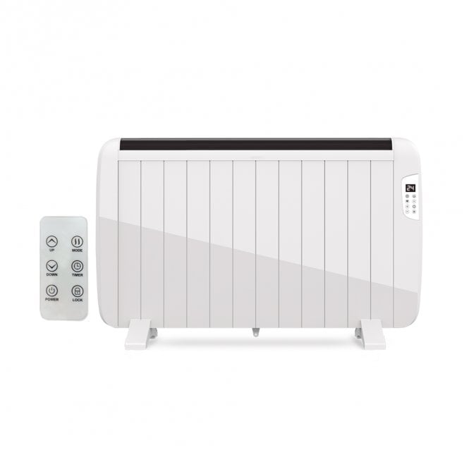 Ener-J SHA5355W Smart 2000w Electric Radiator Heater with Remote in White