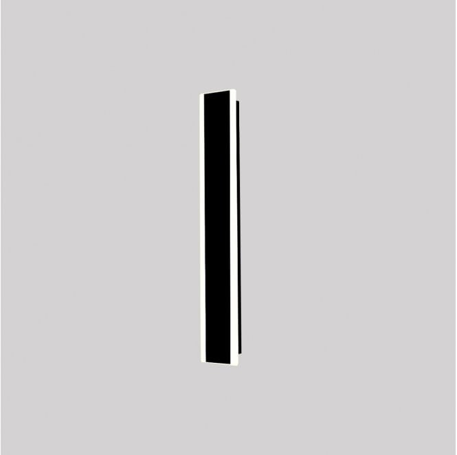 Ener-J T492 Outdoor IP65 12w Dimmable CCT LED Modern 60cm Linear Wall Light with Remote in a Matt Black Finish