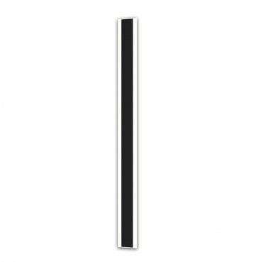T495 Outdoor IP65 60W Dimmabe CCT LED 120cm Linear Wall Light with Remote in a Matt Black Finish