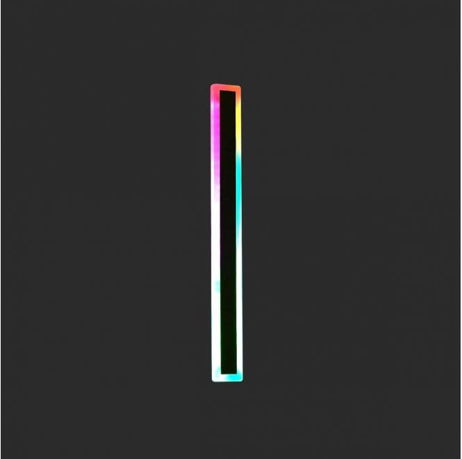 Ener-J T497 Outdoor IP65 24W LED 120cm Linear Wall Light with RGB Light in a Black Finish