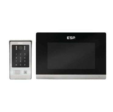 A1IPKB IP PoE Single Way Kit with Switch in Black