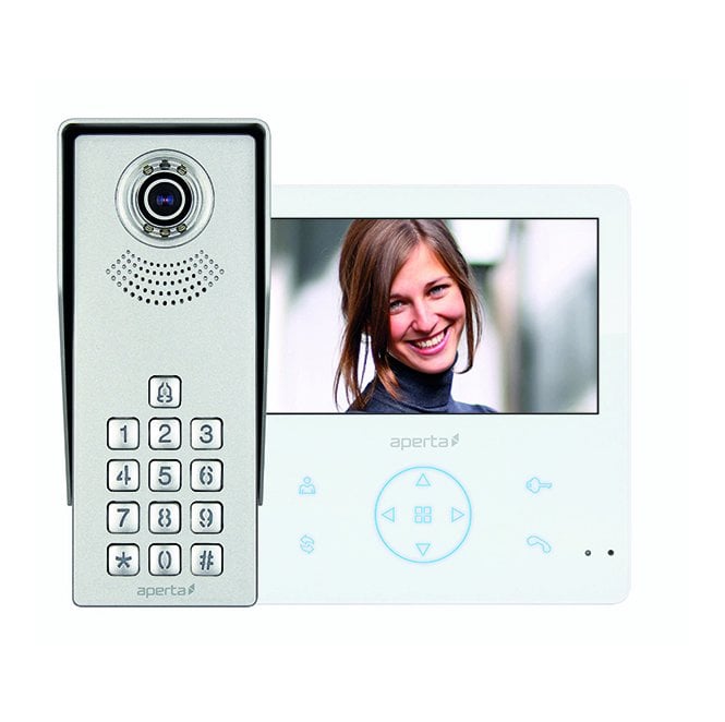ESP APKITKPG Colour Video Door Entry with a Keypad System with Recording Facility