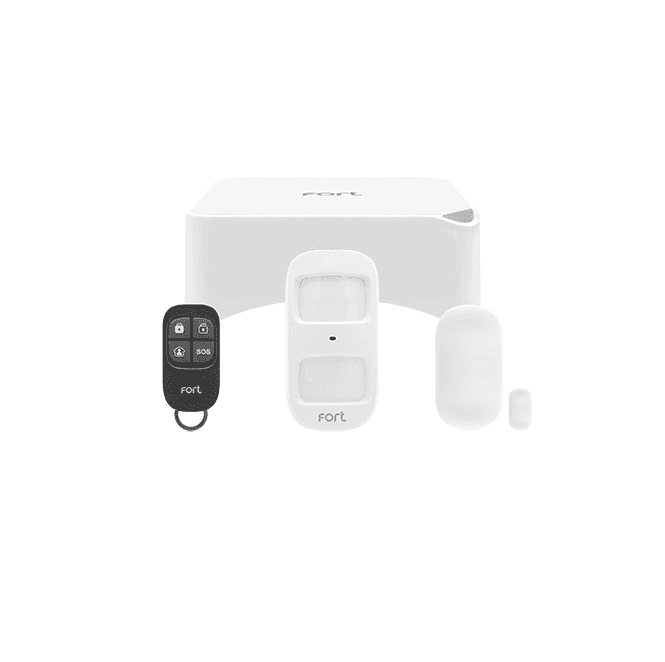 ESP ECSPK5 Smart Alarm Kit with 1x Smart Hub, 1x Pet PIR, 1x Door/Window Contact, 1x Remote Control
