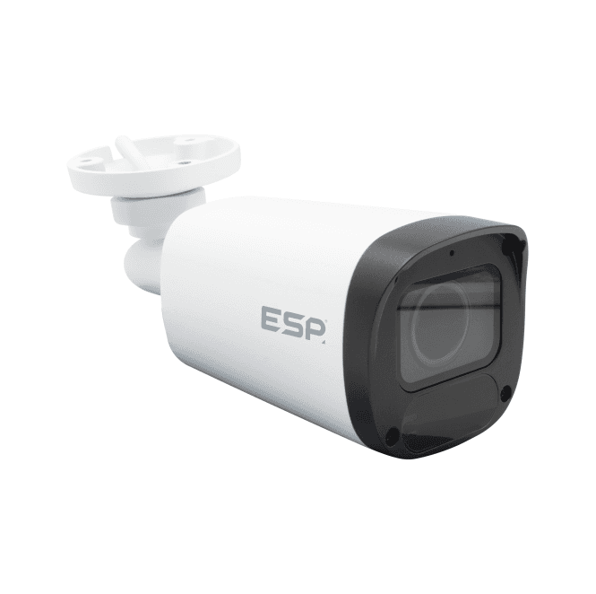 ESP H512VBW Varifocal 2.8-12mm IP PoE Motorised Lens Bullet Camera in White