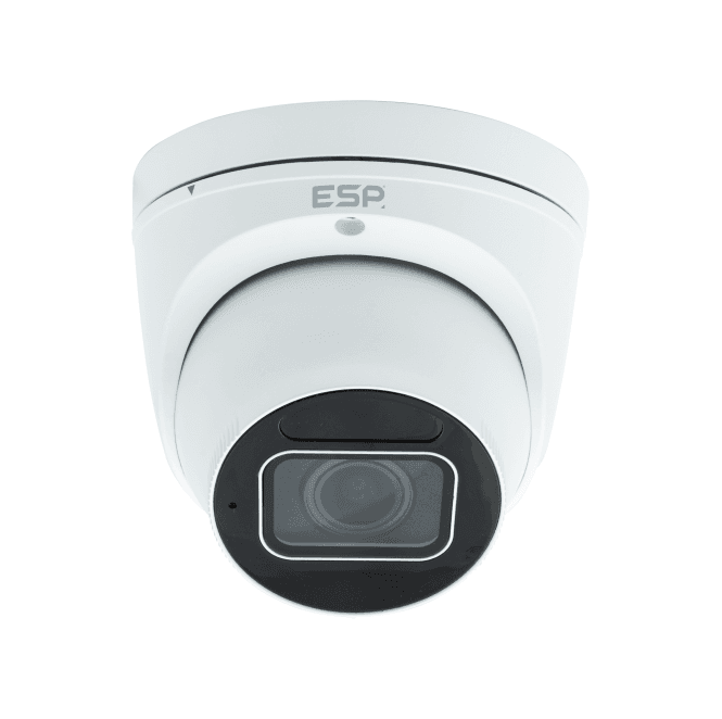 ESP H512VDW Varifocal 2.8-12mm IP PoE Motorised Lens Dome Camera in White