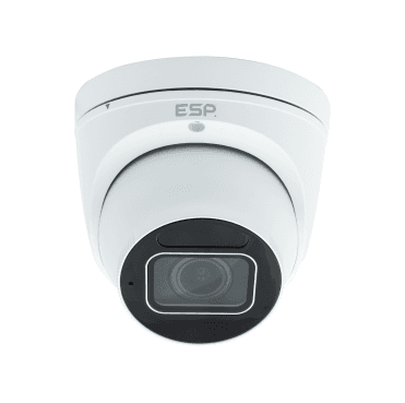 H512VDW Varifocal 2.8-12mm IP PoE Motorised Lens Dome Camera in White