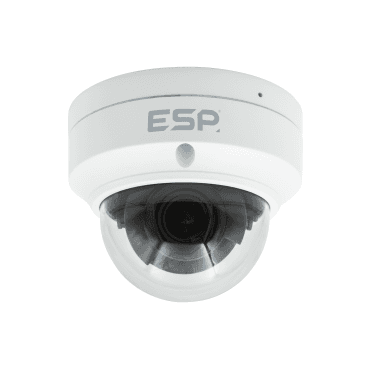 H512VDWA Varifocal 2.8-12mm IP PoE Motorised Anti Vandal Lens Dome Camera in White