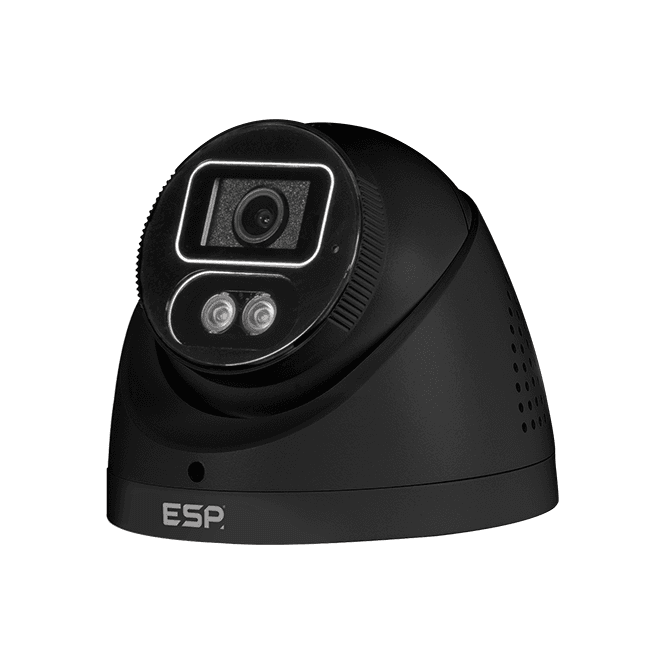 ESP HC428TB 4MP 2.8mm IP PoE Dome Camera in Black