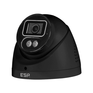 HC428TB 4MP 2.8mm IP PoE Dome Camera in Black