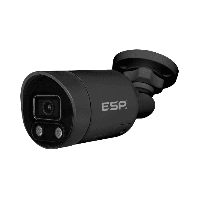 ESP HC828BB 8MP 2.8mm IP PoE Bullet Camera in Black