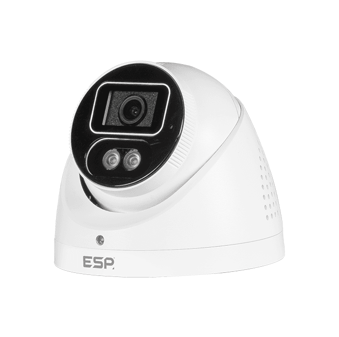 ESP HC828TW 8MP 2.8mm IP PoE Dome Camera in White