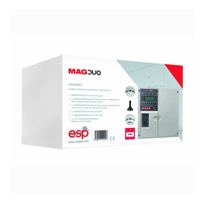 ESP MAGDUO8KIT 8 Zone 2 Wire Conventional Fire Alarm Kit