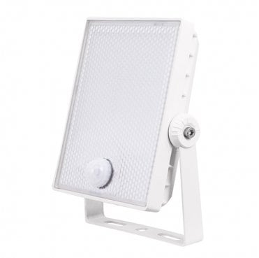 NH20WS IP65 20W LED Security Floodlight with Sensor in White