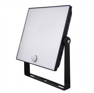 NH30BS IP65 30W LED Security Floodlight with Sensor in Black